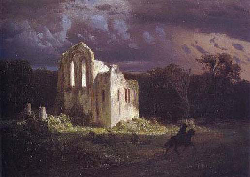 Ruins in Moonlight